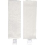 Lot de 2 chiffons de rechange pour balai vapeur karcher sc1 / sc2 / sc3 / sc4 / sc5 / sv7