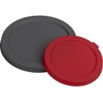Lot de 2 couvercle en plastique pour bo�tes de conserve et bocaux fackelmann