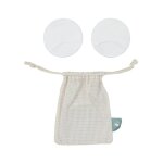 Lot de 2 disques dmaquillant 'lavable' 15cm naturel