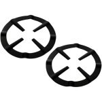 Lot de 2 embouts pour cuisinire  gaz - en forme de croix - pour cuisinire  gaz - support de casserole ...