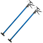 Tectake - lot de 2 supports plafond 115 - 290cm r�glable en hauteur continu 115 ? 290 cm