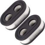 Lot de 2 filtres � air 593260 798452 334404 pour tondeuse � gazon, filtres de rechange pour moteurs de ...
