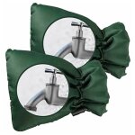 Lot de 2 housses de protection pour robinet ext�rieur - protection �paisse pour robinet ext�rieur contre ...