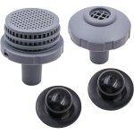 Lot de 2 kit de connecteur de piscine, connecteur d'eau de piscine, connecteur d'eau, avec buse d'entr�e, ...