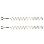 Lot 2 lames taille - haie stihl hs45 - coupe 60cm