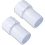 (lot de 2) manchon de tuyau de piscine 1 - 1 / 2  - manchette de tuyau filet� pour tuyau d'aspiration ...