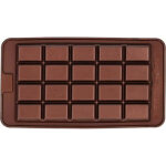 Lot de 2 moules � tablette de chocolat - silicone - birkmann