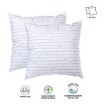 Blanreve - lot de 2 oreillers 60 x 60 cm blanr�ve gamme naturelle 'prestige' plumes v�ritables confort ...