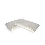 Lot de 2 oreillers pour lit, 100% made in italy, oreiller ergonomique 'savon' en mousse à mémoire de ... Lot de 2 oreillers pour lit, 100% made in italy, oreiller ergonomique 'savon' en mousse à mémoire de ...