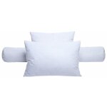 Lot de 2 oreillers plumes 60 x 60 cm dodo Lot de 2 oreillers plumes 60 x 60 cm dodo