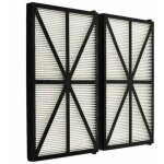 Lot de 2 panneaux filtres pour robot tiger shark - rcx70101pak2 - noir