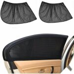 Lot de 2 pare - soleil fen�tre de voiture pour vitres lat�rales universel fen�tres shades protection ...
