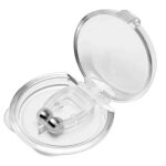 Lot de 2 pinces nasales anti - ronflement, mini pinces nasales magn�tiques en silicone, pince - nez magn�tique ...