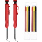 Bluedeer - lot de 2 porte - mines charpentier automatiques solides avec recharges crayon pour le dessin, ...