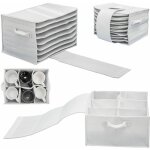 Lot de 2 : porte tasse & porte assiette pour camping car - organizer en feutre