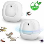 Lot de 2 prises anti - moustiques à ultrasons sans od et non toxique, anti - moustiques, insectes rongs, ... Lot de 2 prises anti - moustiques à ultrasons sans od et non toxique, anti - moustiques, insectes rongs, ...