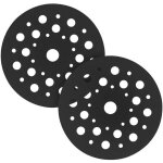 Lot de 2 protections de disque de pon�age � 125 mm, 33 trous ? compatibles avec festool, bosch, dewalt ...