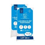 P'tit lit - lot de 2 proteges matelas b�b� - 70x140 cm - alese imperm�able et micro respirante - lavable ...