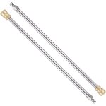 Lot de 2 rallonge nettoyeur haute pression, 17? outils de nettoyage lance rechange avec raccord rapide ...