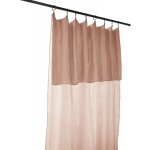 L'effet papillon - lot de 2 rideaux ajustable + 8 anneaux pince 'gaa' 140 x 300 cm 'gaze de coton' - ...