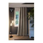 Cdaffaires - lot de 2 rideaux luxe occultant + isolant phonique polaire l180 x h260 cm laponie beige Cdaffaires - lot de 2 rideaux luxe occultant + isolant phonique polaire l180 x h260 cm laponie beige