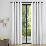 Fuienko - lot de 2 rideaux occultant thermique blanc 140 x 260 cm Fuienko - lot de 2 rideaux occultant thermique blanc 140 x 260 cm