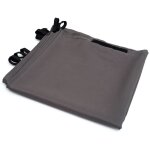 Lot de 2 rideaux pour pergola 3 et 4 m gris panneaux muraux avec fermeture �clair