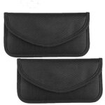 Lot de 2) sacs de protection des signaux des cl�s de voiture sacs de protection des signaux rfid, sacs ...