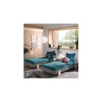 Lot de 2 sommiers empilables 90x200 cm motif flche gris - staacky