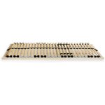 Lot de 2 sommiers tapissier résistant et confortable, tapissier à lattes, avec 28 lattes 7 zones 80x200 ... Lot de 2 sommiers tapissier résistant et confortable, tapissier à lattes, avec 28 lattes 7 zones 80x200 ...