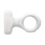 Support d. 35 monobloc court blanc x2 sc - mobois