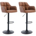 Wahson office chairs - tabouret de bar r�glable en hauteur lot de 2 chaise de bar avec repose - pieds ...