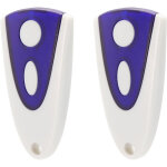 Lot de 2 t�l�commande de porte de garage, compatible avec novoferm novotron 502 max43 - 2 novotron 512 ...