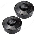 Lot de 2 tte de dbroussailleuse universelle a6481 nylon bobine de rechange de tondeuse dbroussailleuse ...