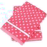 Lot de 2 torchons cuisine �ponge dots