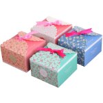 Lot de 20 boite cadeau vide carrée en carton dentelé avec ruban - 15 x 15 x 9 cm ? petite boite carton ... Lot de 20 boite cadeau vide carrée en carton dentelé avec ruban - 15 x 15 x 9 cm ? petite boite carton ...