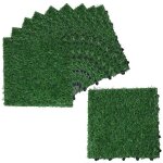Hobbytech - lot de 20 dalles extérieurs clipsables en gazon artificiel Hobbytech - lot de 20 dalles extérieurs clipsables en gazon artificiel