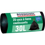 Lot de 20 sacs - poubelle 30l fabriqu en france - bagy rossignol