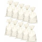 Lot de 20 sacs en tissu pp de 65 x 105 cm pour charges lourdes blanc - kotarbau