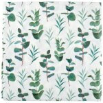 Lot de 20 serviettes en papier branche d'eucalyptus Lot de 20 serviettes en papier branche d'eucalyptus