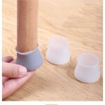 Lot de 20pcs capuchon protection pieds chaise silicone, housse pour pieds de chaise housse protection ...