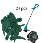 Lot de 24 lames de coupe en plastique, rosyfate lames de coupe en plastique pour bosch durablade art ...