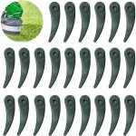 Lot de 24 lames de rechange pour coupe - bordures bosch pour dbroussailleuse bosch durablade art 23 ...