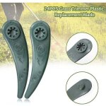 Lot de 24 lames de rechange pour dbroussailleuse bosch pour coupe - bordures bosch durablade art 23 ...