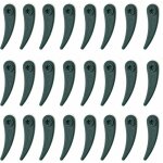 Lot de 24 lames de rechange en plastique pour coupe - bordures bosch durablade art 23 - 18 li art 26 ...