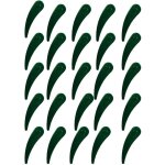 Lot de 25 lames de rechange en plastique pour coupe - bordures bosch durablade art 23 - 18 li art 26 ...