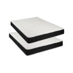 Lot de 2 matelas latex 80x200 - 20, 5 cm - 7 zones de confort - ferme - confort optimal - usage quotidien ...