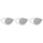 Lot de 3 badges mifare de proximit gris 08 - 0102 - scuris rfid tanche ip68 accs contrl pour coproprit ...