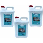 Lot de 3 bidons de 5 litres d'alcool isopropylique 99. 9% extra pur - isopropanol liquide ipa parfait ...