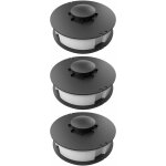 Lot de 3 bobines de fil - pour tondeuse �lectrique - convient pour bauhaus gardol get - e 4530 (einhell) ...